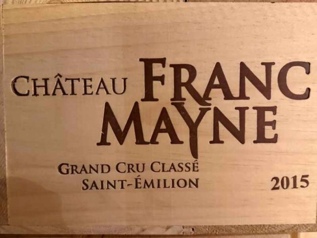 Chateau Franc Mayne 2015 6x Bordeaux Grand Cru Classé