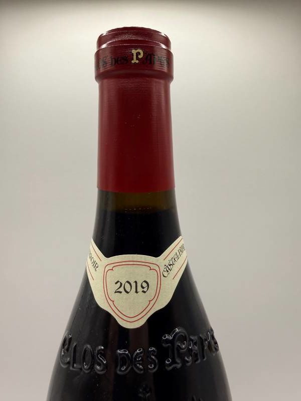 Clos des Papes 2019 Chateauneuf du Pape label