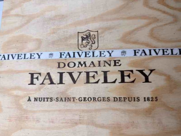 Faiveley Chambertin Clos de Bèze Rodin ouvrées 2019