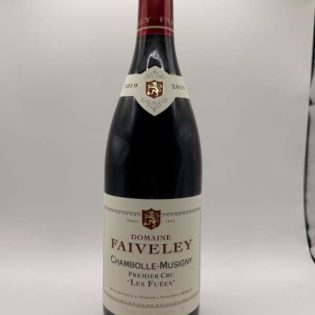 Faiveley Chambolle Musigny 2019 les fuées premier cru bourgogne