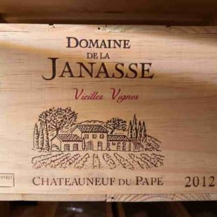 Janasse Vieilles Vignes 2012 Chateauneuf du pape 12x
