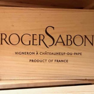 Secret des Sabon 2015 Chateauneuf-du-Pape caisse