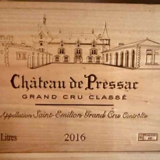 Chateau de Pressac 2016 3 litres