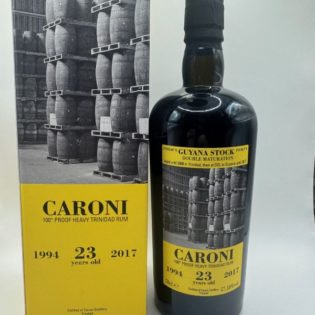 Rhum Caroni 23 ans Guyane