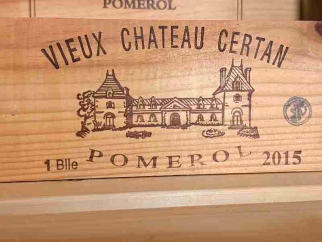 Chateau Vieux Chateau Certan 2015 Pomerol Bordeaux