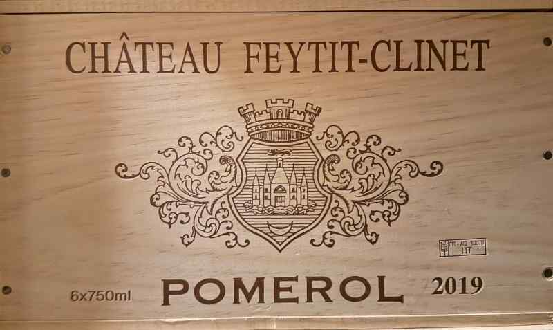 Bordeaux Château Feytit Clinet 2019