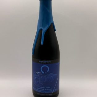 Equilibrium Whittle's Work Barrel Aged Vanilla dark beer.