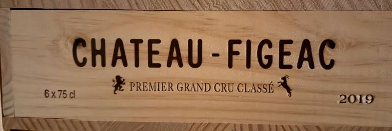 Bordeaux Château Figeac 6 bouteilles 2019