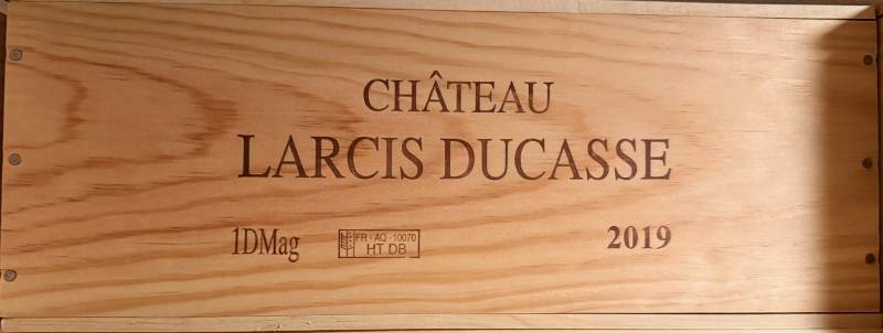 Bordeaux Larcis Ducasse double magnum 2019 3lt