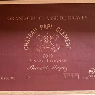 Bordeaux Château Pape Clément 6 bouteilles 2019