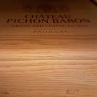 Château Pichon Baron 3 magnums 2019 150cl caisse vin