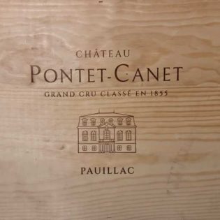 Bordeaux Château Pontet Canet 6 bouteilles 2019