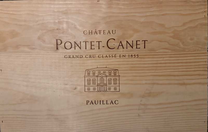 Bordeaux Château Pontet Canet 6 bouteilles 2019