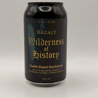 Half Acre Bazalt Wilderness of History double barleywine
