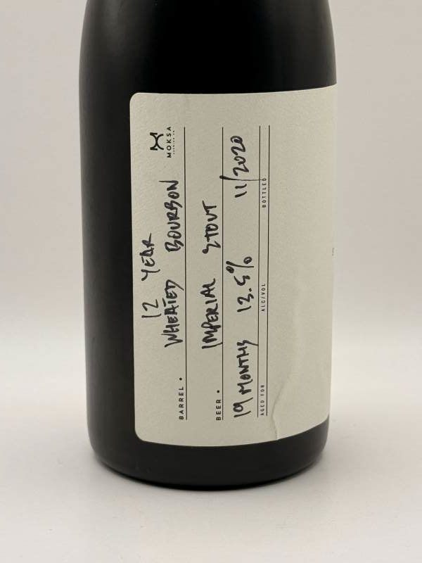 Moksa Singularity Weller 12 stout imperial double