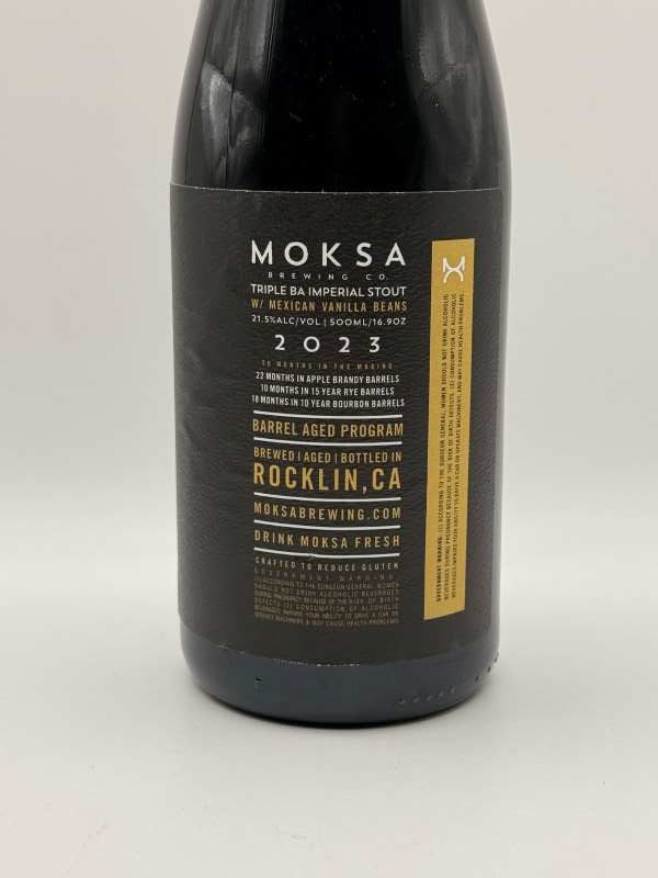 Moksa brewing ELD stout imperial double 2023