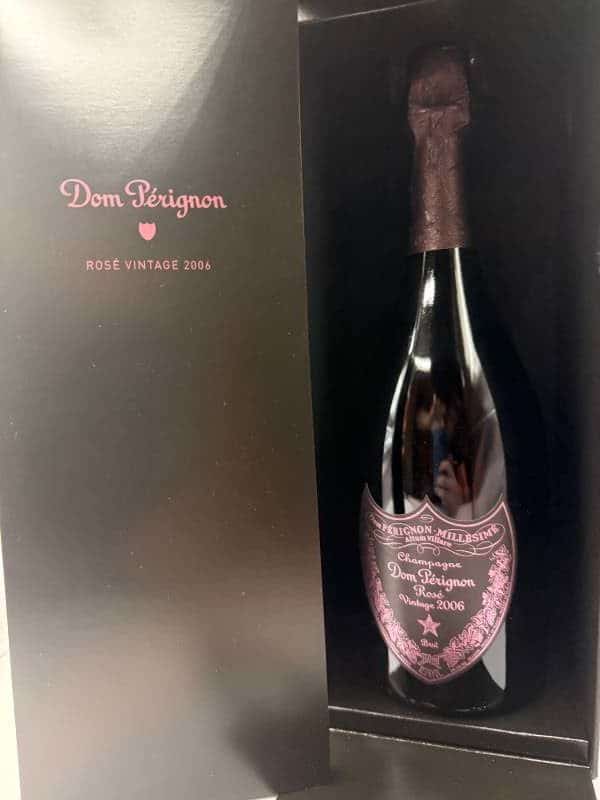 Dom Perignon 2006 rosé champagne