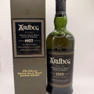 Ardbeg 1977 Vintage 24 Year Old Islay Single Malt Scotch Whisky