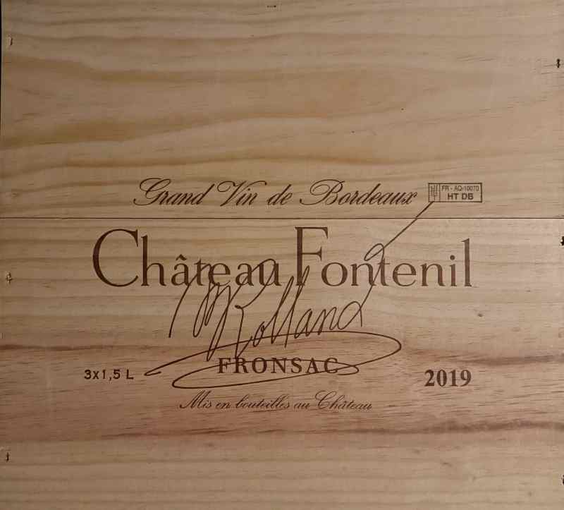 Château Fontenil 2019 Fronsac Magnum x3 | Michel Rolland Bordeaux
