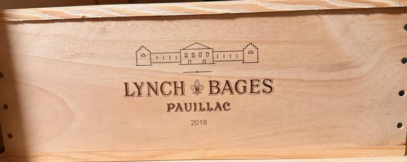 Château Lynch-Bages 2018 Pauillac 5ème Cru Classé – 3x