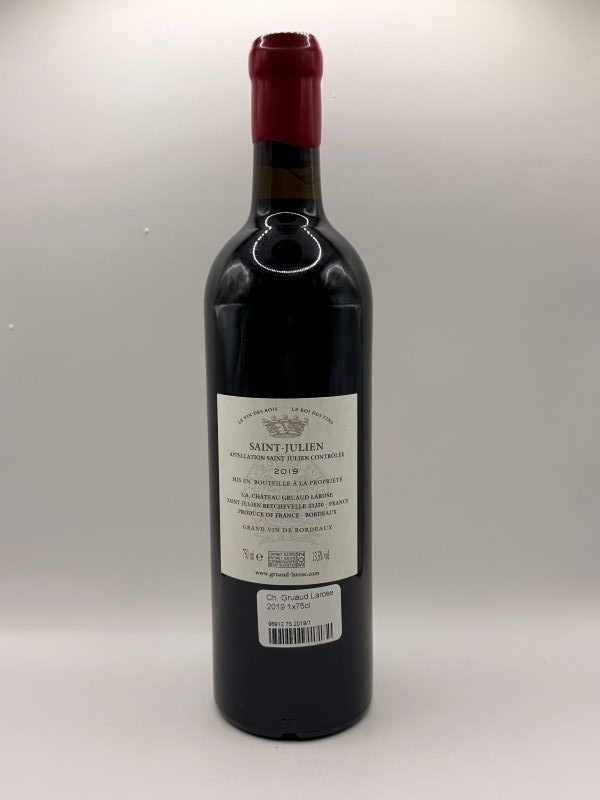 Château Gruaud-Larose 2019 Saint-Julien Grand Cru Classé Bordeaux