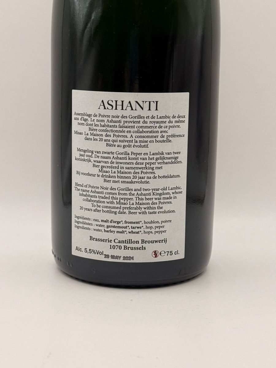 Cantillon Ashanti 2024 Lambic – Gorilla Pepper Belgian Lambic