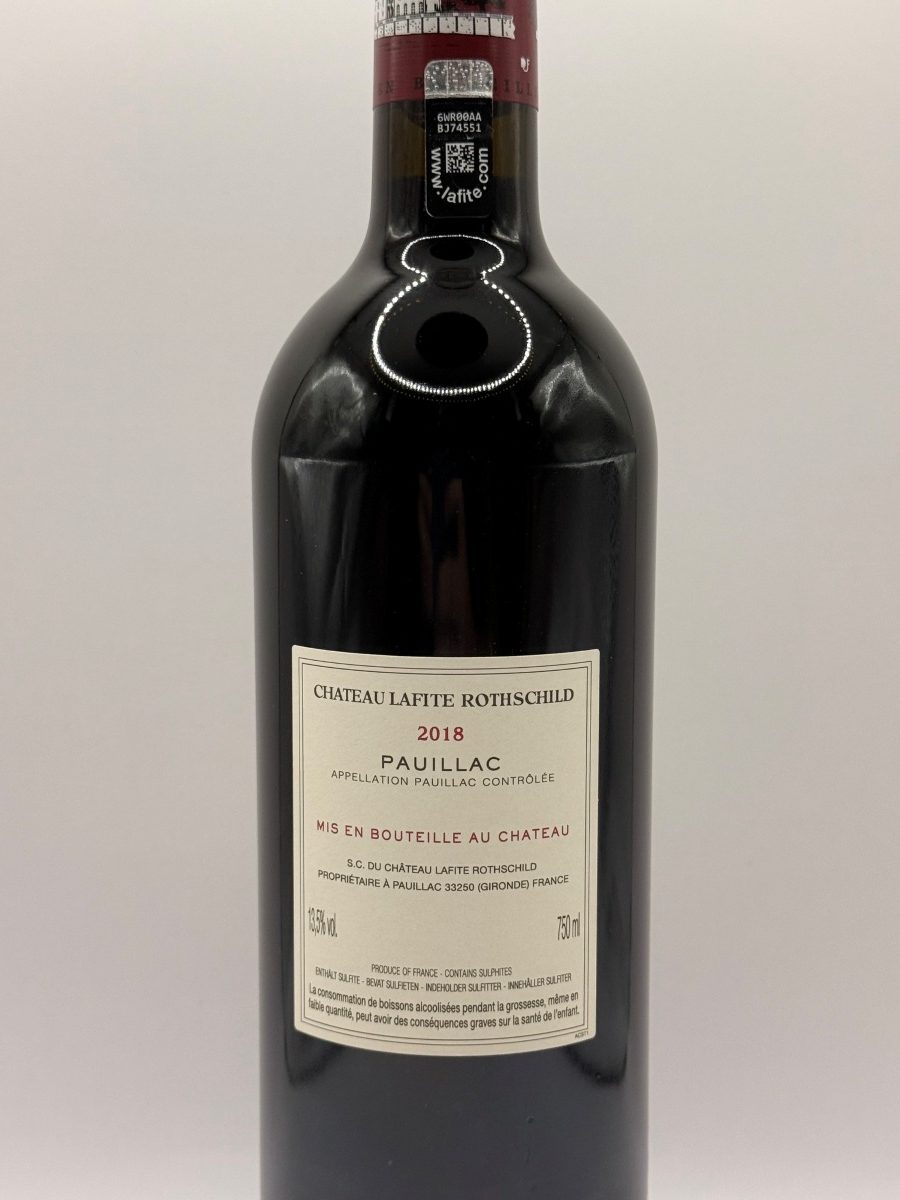 Château Lafite Rothschild 2018 Pauillac | Bordeaux Premier Cru