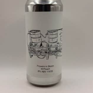 Fidens Flowers In Bloom With Peach | Hazy IPA Albany NY
