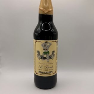 Fremont Brewing B-Bomb Barrel-Aged Imperial Winter Ale 2021