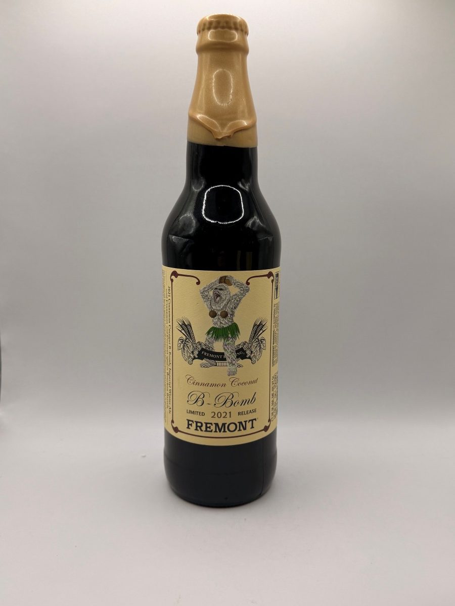 Fremont Brewing B-Bomb Barrel-Aged Imperial Winter Ale 2021