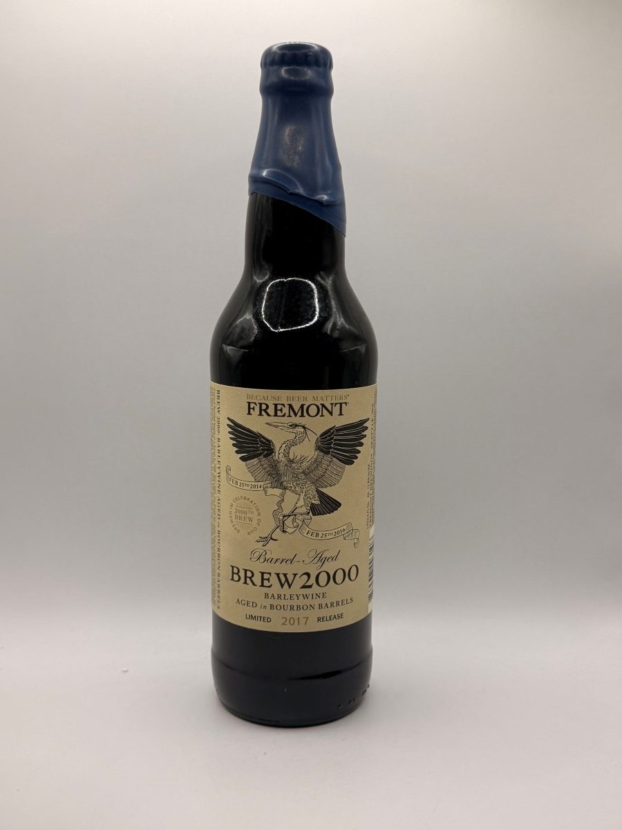 Fremont Brewing Brew 2000 2017 Barrel-Aged English Barleywine