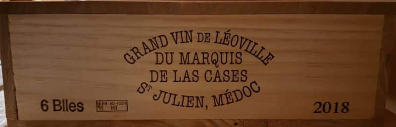 Château Léoville-Las Cases Grand Vin de Léoville 2018 Saint-Julien Bordeaux