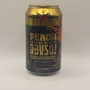 Revolution Brewing Peach Brandy Barrel D.B.V.S.O.J. | Barleywine