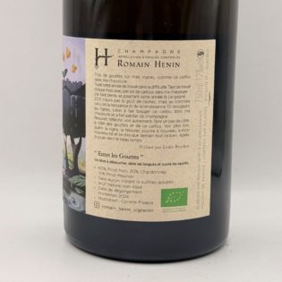 Henin Gouttes None Champagne — front label