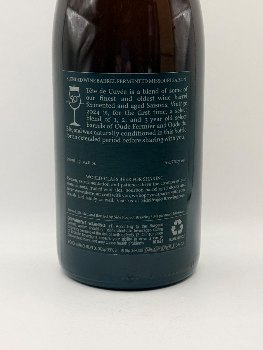 Side Project Brewing Tête de Cuvée 2024 | Blended Saison