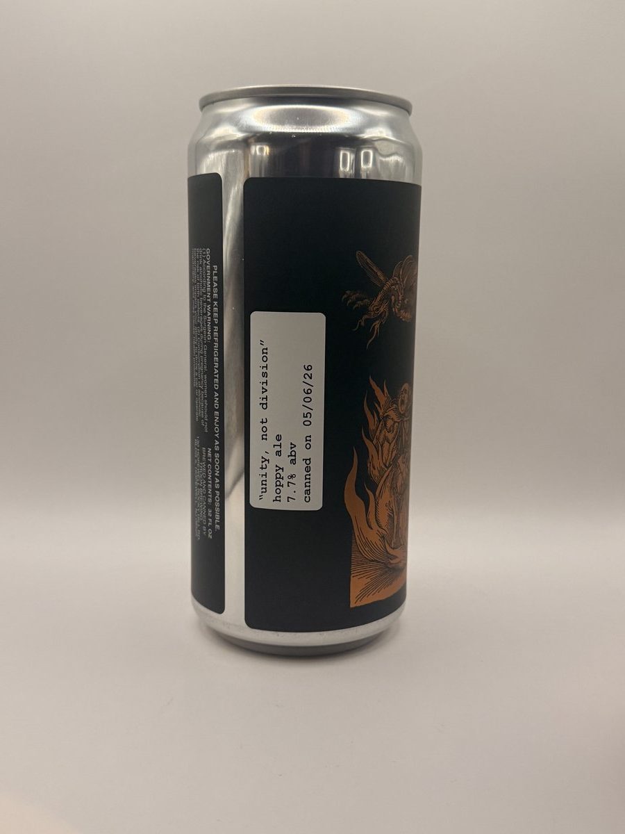 Troon Brewing Unity Not Division 2026 Hazy IPA New Jersey