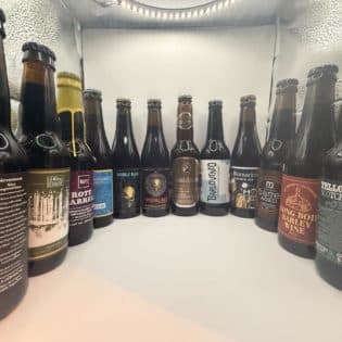 Craft Beer Bottle Collection — 12 Rare Imperial Stouts & Barleywines