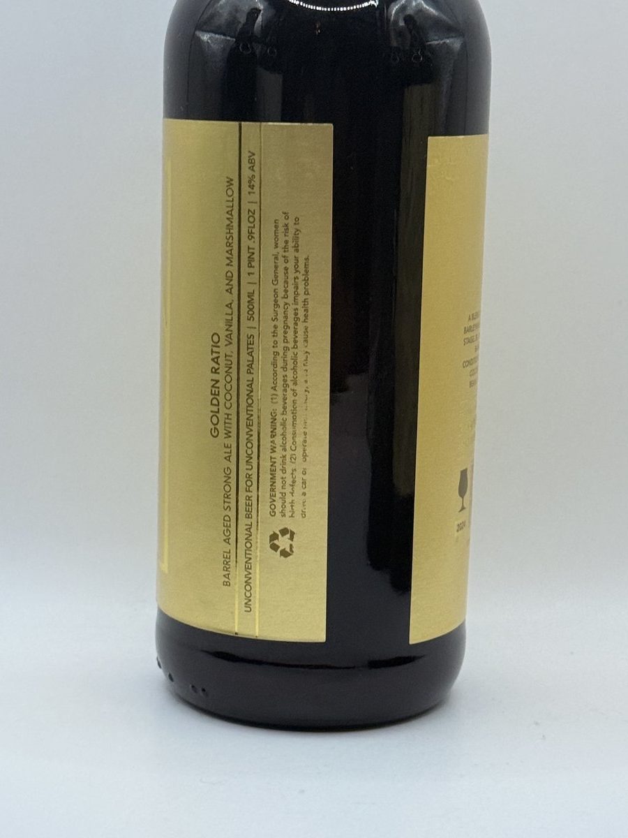 3 Sons Brewing Co. Golden Ratio | Strong Ale