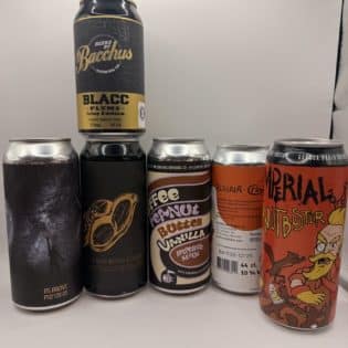 Craft Beer Selection — 6 Imperial Stouts & Pastry Stouts