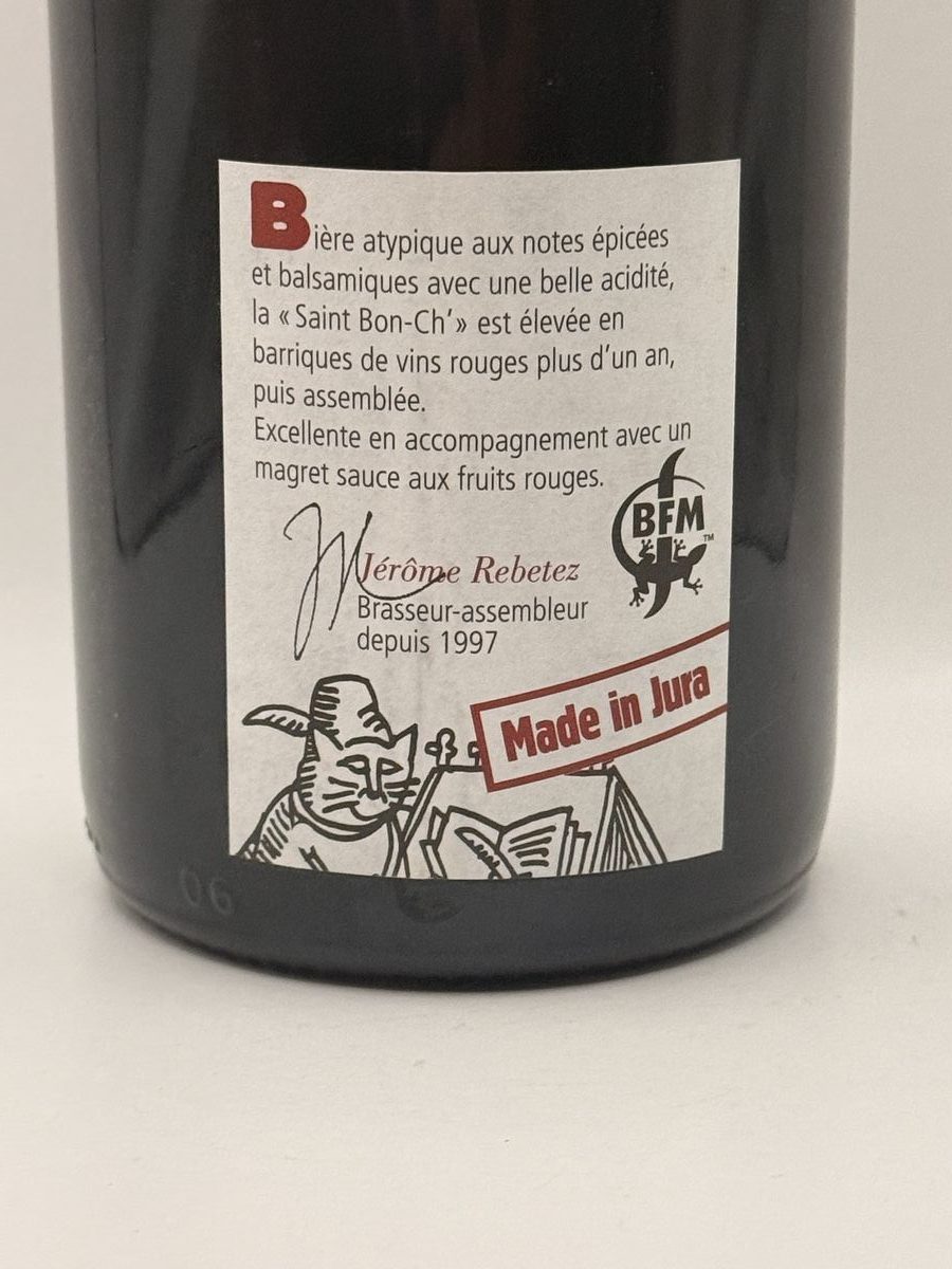 BFM Abbaye de Saint Bon-Chien 2018 Barrel-Aged Sour Ale | Switzerland
