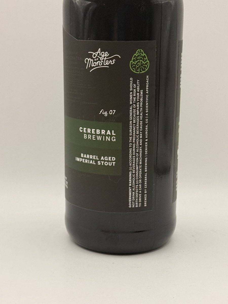 Cerebral Brewing Here Be Monsters Sazerac Rye | Imperial Stout