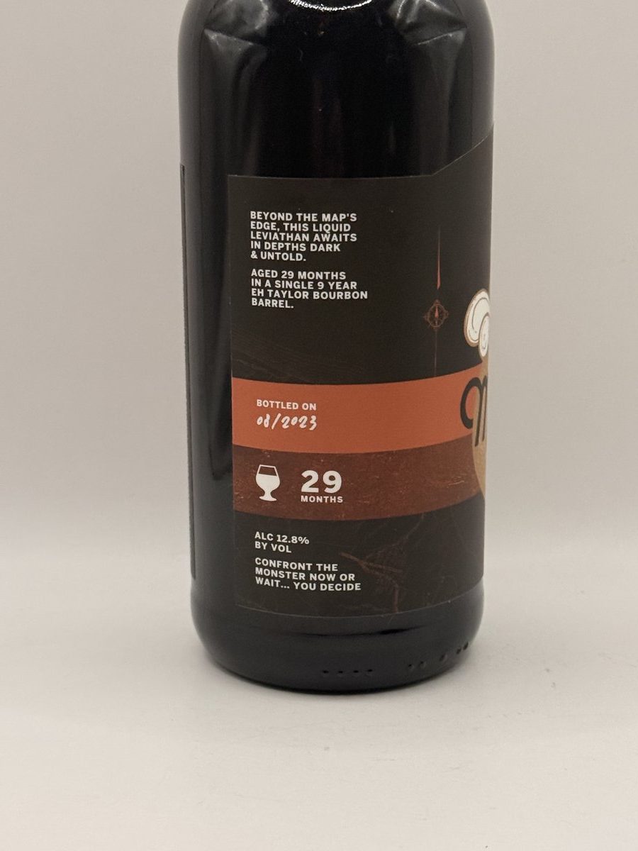 Cerebral Brewing Double Barrel Here Be Monsters EH Taylor 2023 Imperial Stout