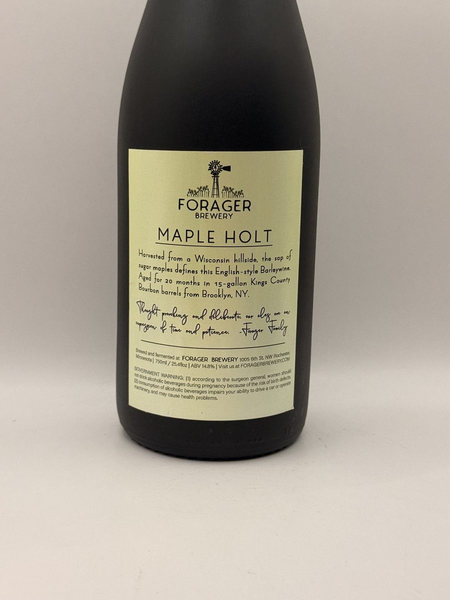 Forager Brewery Maple Holt | Barrel-Aged Imperial Stout
