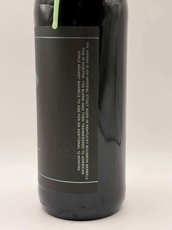 Holy Mountain Sin Nanna Anniversary Bourbon Barrel-Aged Imperial Stout - Image 2