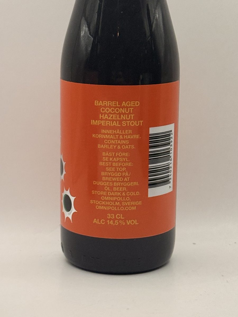 Omnipollo Fully Loaded | Barrel-Aged Imperial Coconut Hazelnut Stout