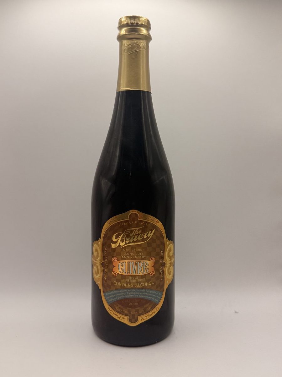 The Bruery Cuivre 2015 | Bourbon Barrel-Aged Old Ale
