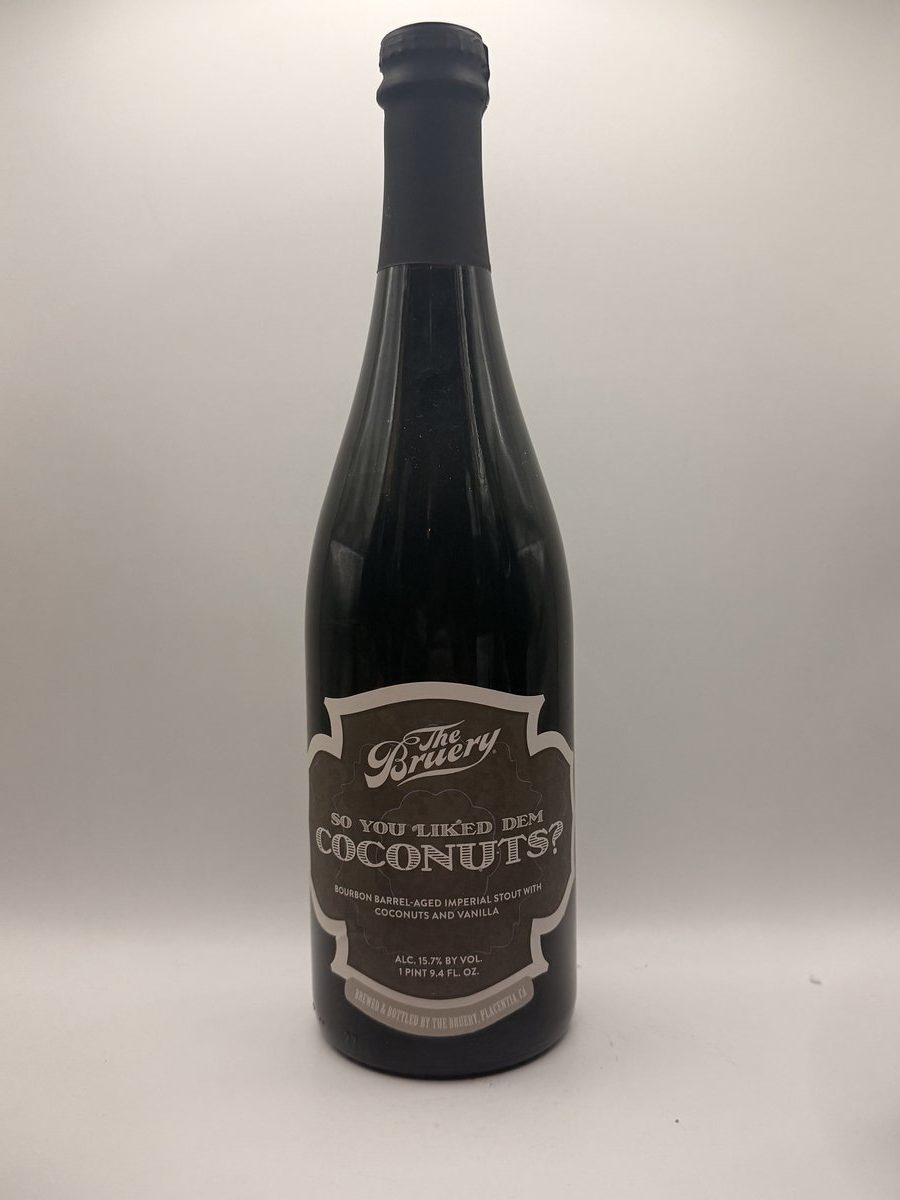 The Bruery So You Liked Dem Coconuts 2023 Barrel-Aged Imperial Stout