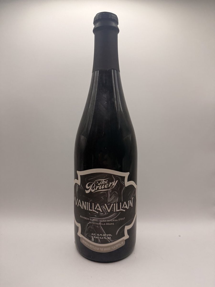 The Bruery Vanilla Villain 2022 Imperial Stout | Bourbon Barrel-Aged