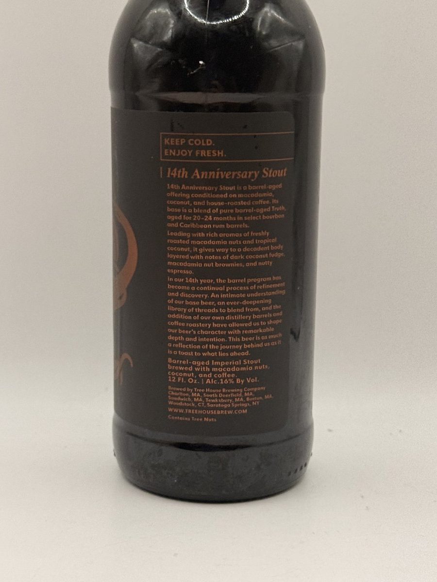 Tree House 14th Anniversary Stout 2026 | Imperial Stout