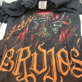 Brujos T Shirt Size S Anniversary